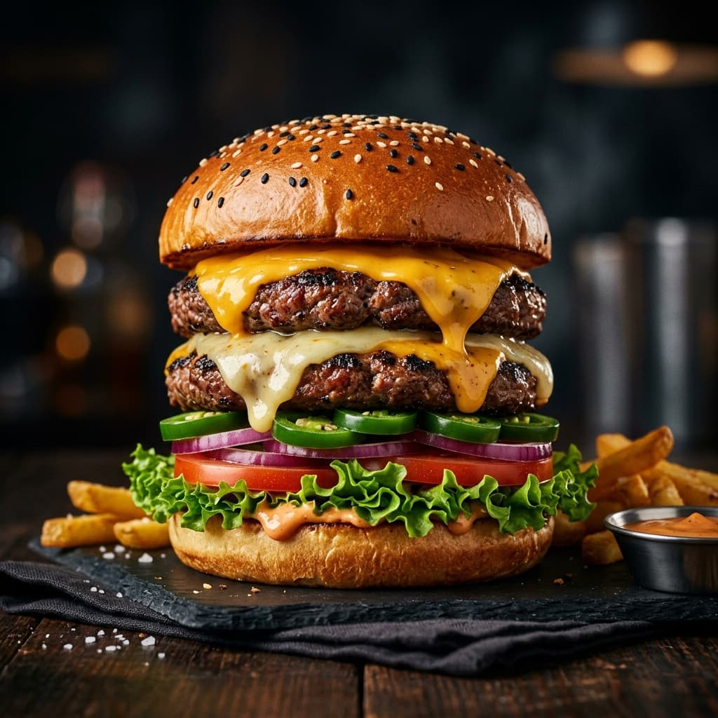 CHEESEBURGER MENÜ